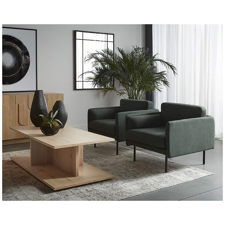 Image 5 Sunpan Luella Armchair Mina Pine more views