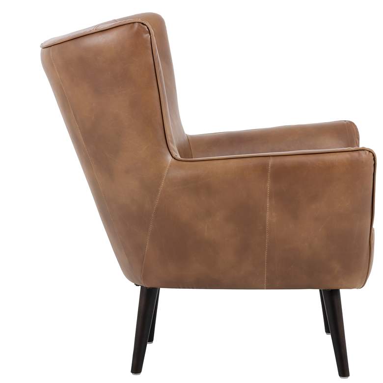 Image 3 Sunpan Luther Lounge Chair Tobacco Tan more views