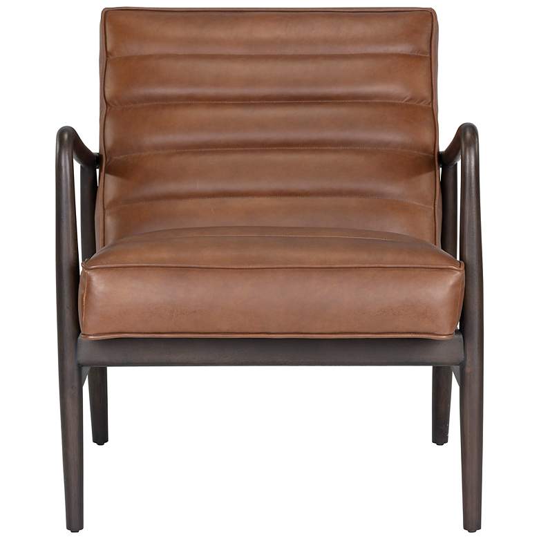 Image 3 Sunpan Lyric Lounge Chair Vintage Caramel Leather more views