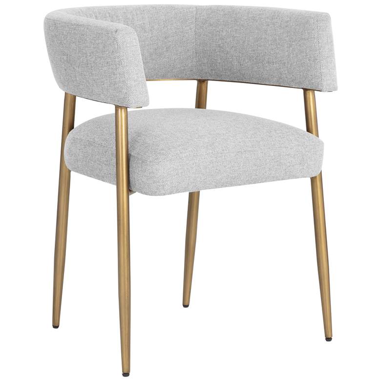 Image 1 Sunpan Maestro Dining Armchair Belfast Heather Gray
