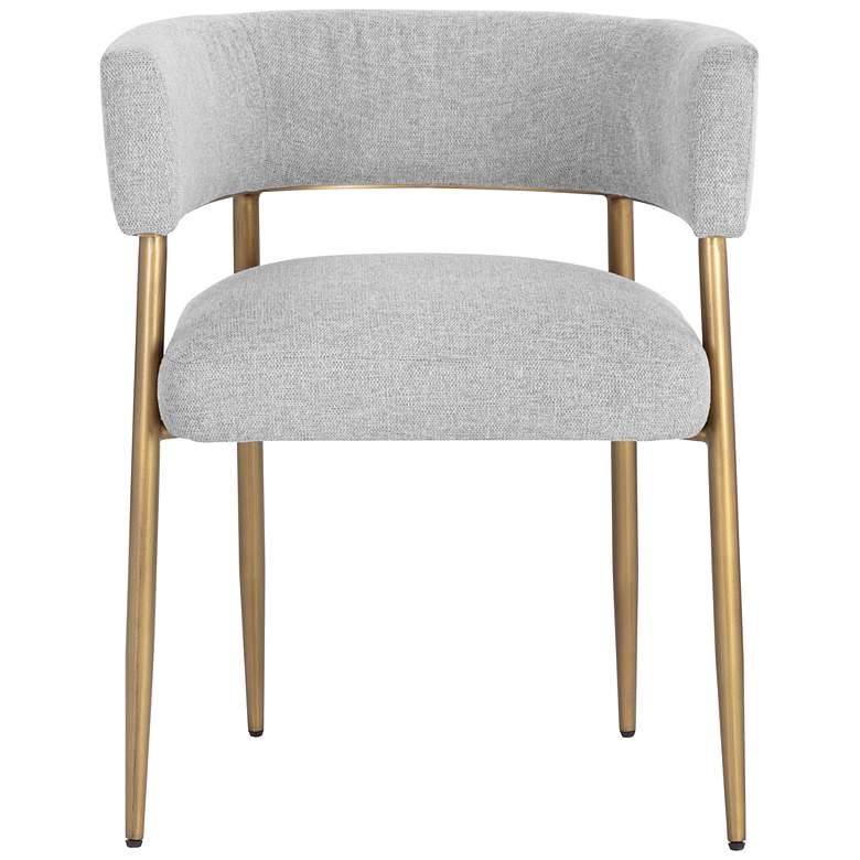 Image 3 Sunpan Maestro Dining Armchair Belfast Heather Gray more views