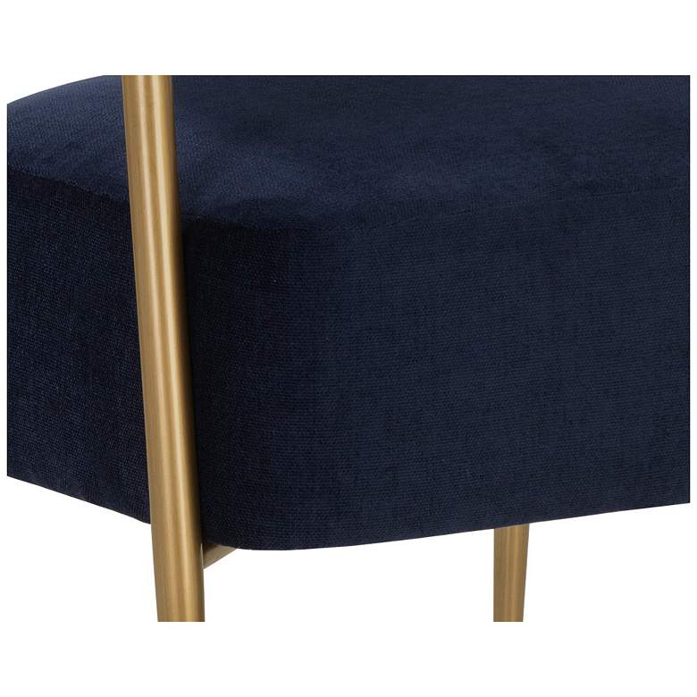 Image 6 Sunpan Maestro Lounge Chair Danny Navy more views