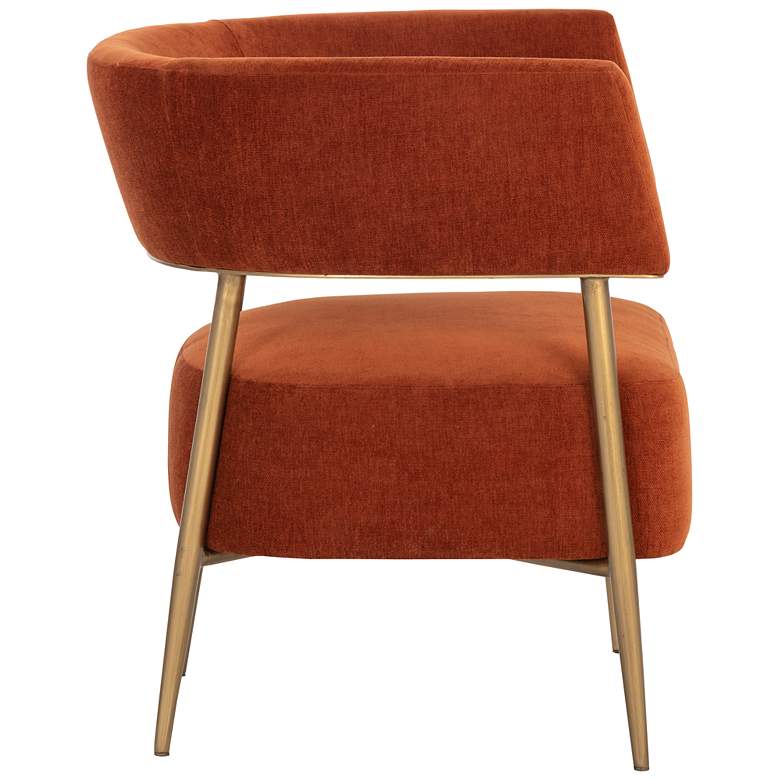 Image 4 Sunpan Maestro Lounge Chair Danny Rust more views