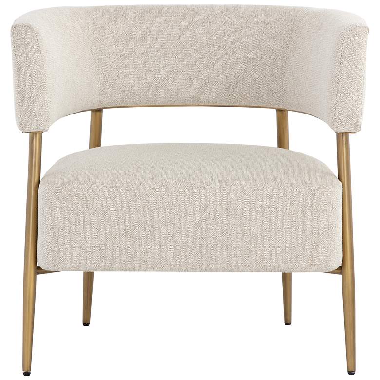 Image 3 Sunpan Maestro Lounge Chair Dove Cream more views