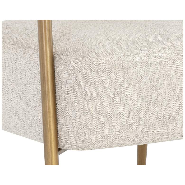 Image 6 Sunpan Maestro Lounge Chair Dove Cream more views