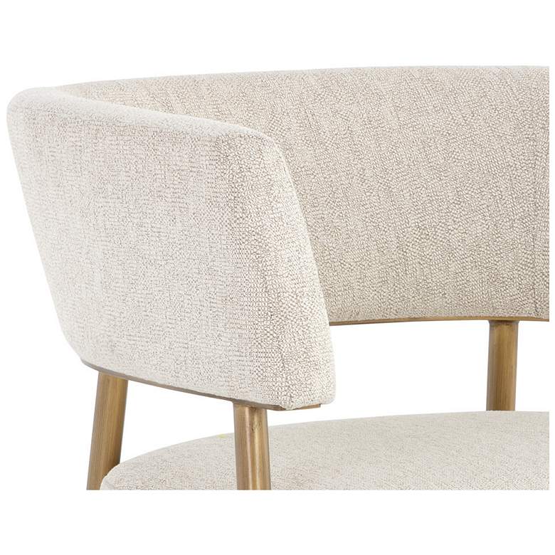 Image 7 Sunpan Maestro Lounge Chair Dove Cream more views