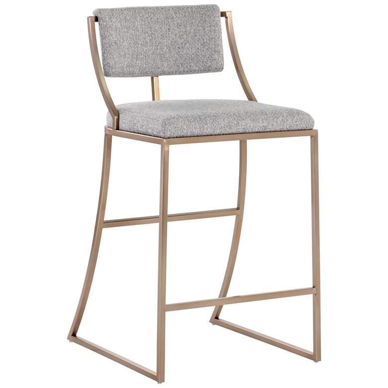 Image 1 Sunpan Makena Counter Stool Monument Pebble