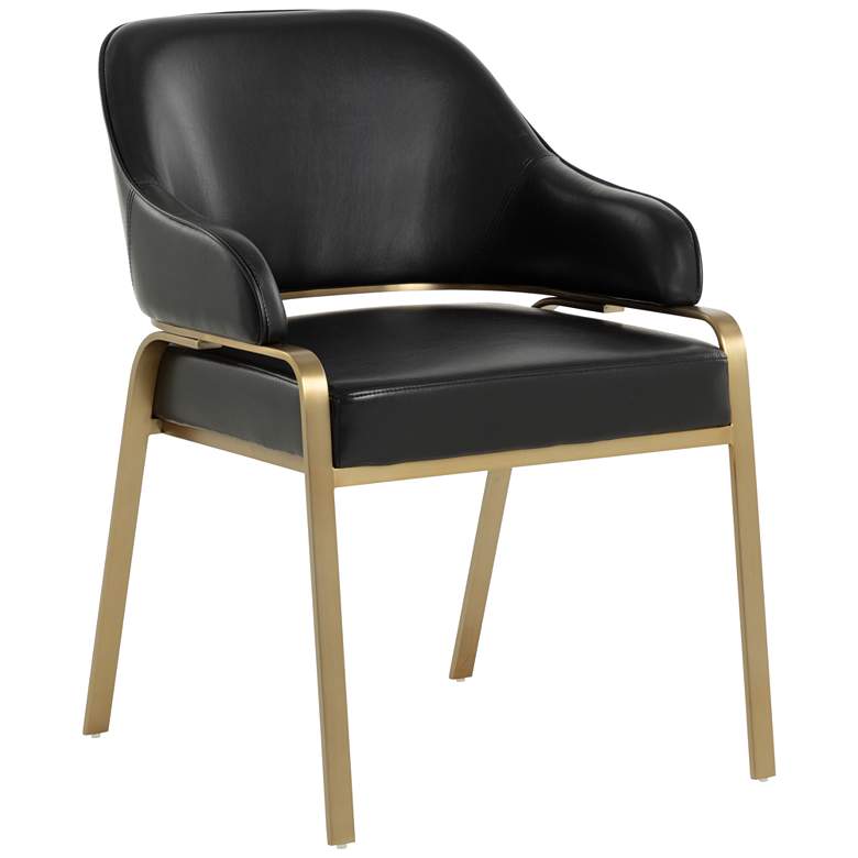 Image 1 Sunpan Malachi Dining Armchair Cantina Black