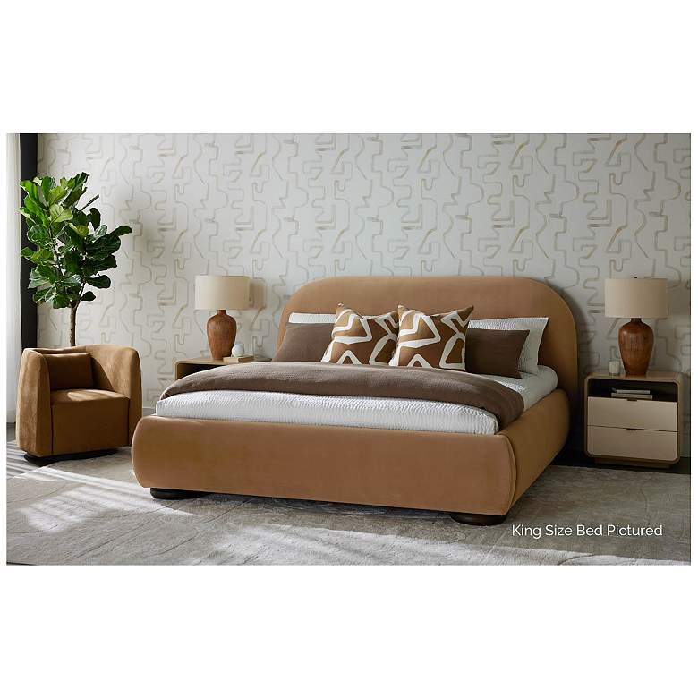 Image 2 Sunpan Marin Bed Queen Kona Camel more views