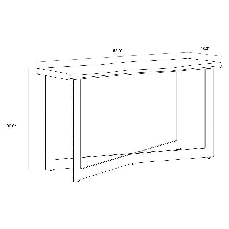 Image 5 Sunpan Marley Console Table more views
