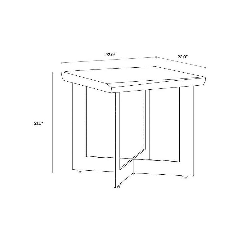 Image 5 Sunpan Marley Side Table more views