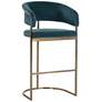 1_Sunpan Marris Barstool Gold Danny Teal
