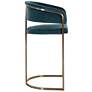 3_Sunpan Marris Barstool Gold Danny Teal more views