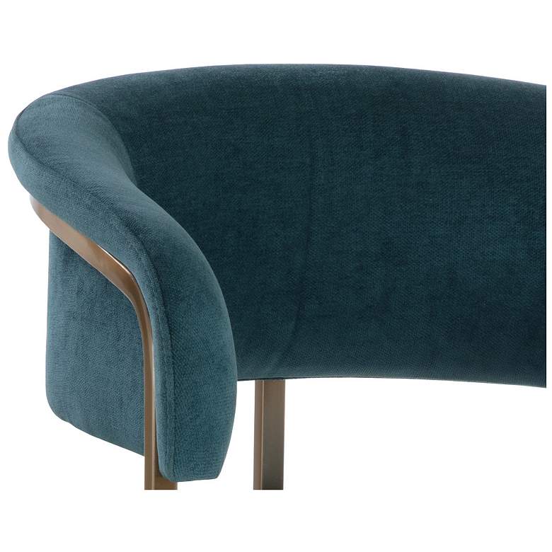 Image 6 Sunpan Marris Barstool Gold Danny Teal more views