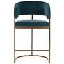 2_Sunpan Marris Counter Stool Gold Danny Teal more views