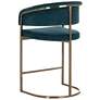 4_Sunpan Marris Counter Stool Gold Danny Teal more views