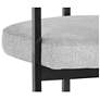 6_Sunpan Marris Dining Armchair Gunmetal Belfast Heather Gray more views