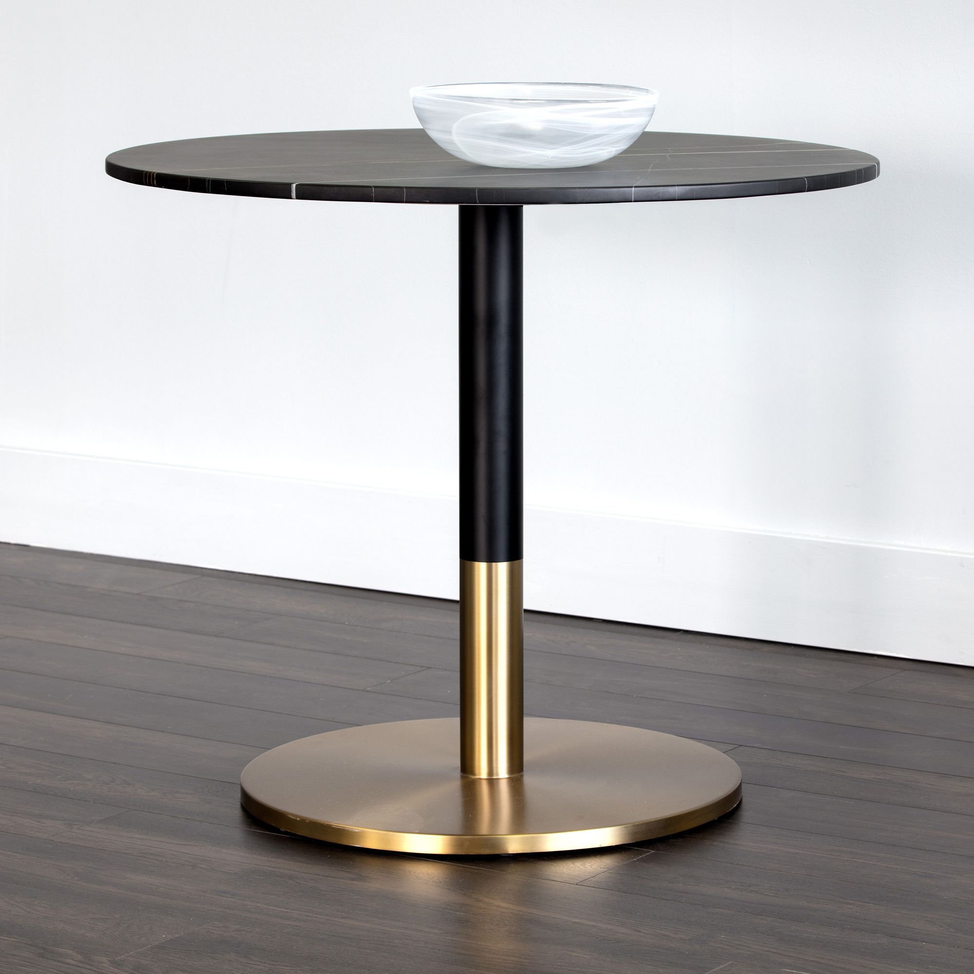 Thumbnail1 of Sunpan Massie Bistro Table Black Marble 35.5"