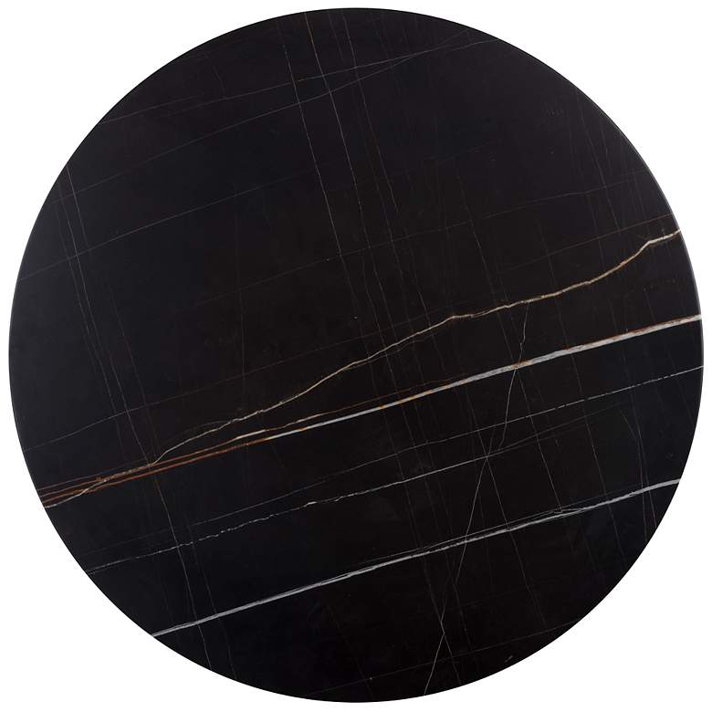Image 3 Sunpan Massie Bistro Table Black Marble 35.5" more views