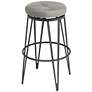 2_Sunpan Matthews 29" Bravo Metal and Black Swivel Bar Stool
