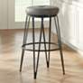 1_Sunpan Matthews 29" Bravo Metal and Black Swivel Bar Stool