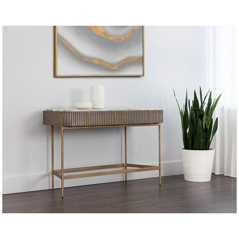 Image 5 Sunpan Mauro Console Table more views