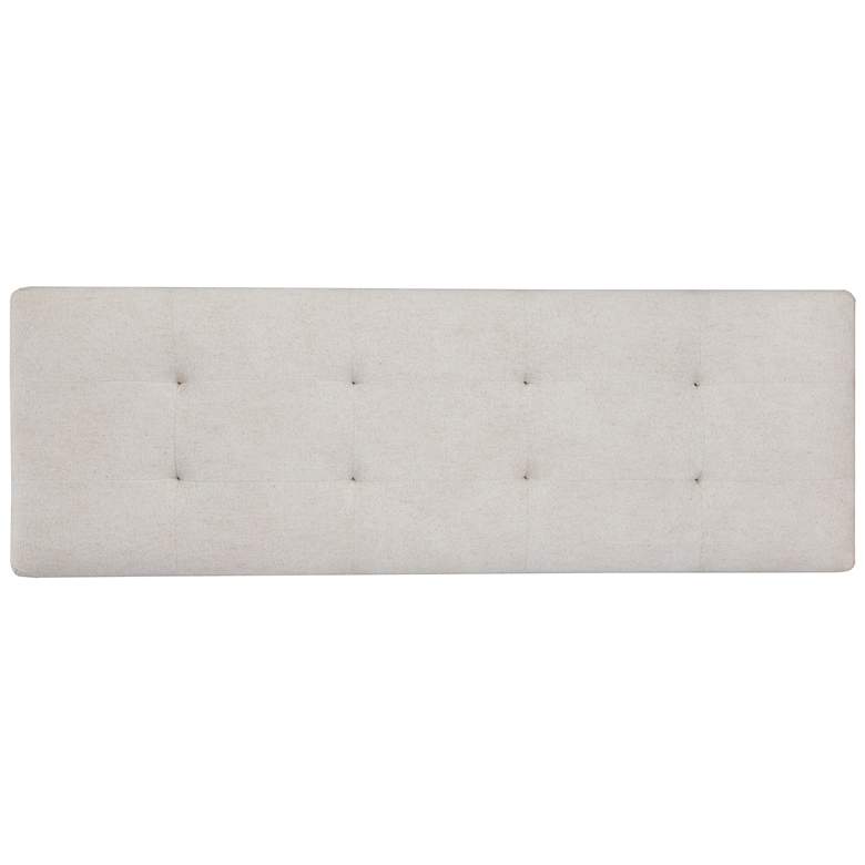 Image 2 Sunpan Maverick Bench Eclipse White more views
