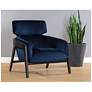 1_Sunpan Maximus Lounge Chair Metropolis Blue