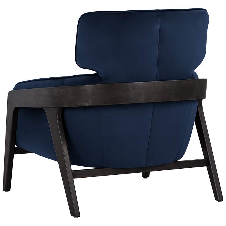 Image 5 Sunpan Maximus Lounge Chair Metropolis Blue more views