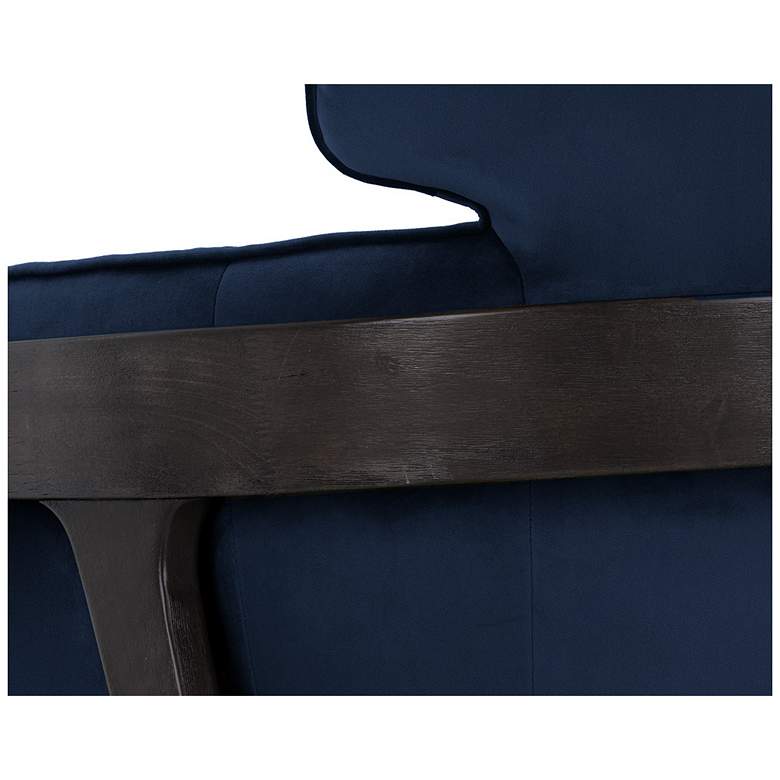 Image 7 Sunpan Maximus Lounge Chair Metropolis Blue more views
