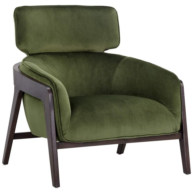 Image 2 Sunpan Maximus Lounge Chair Moss Green
