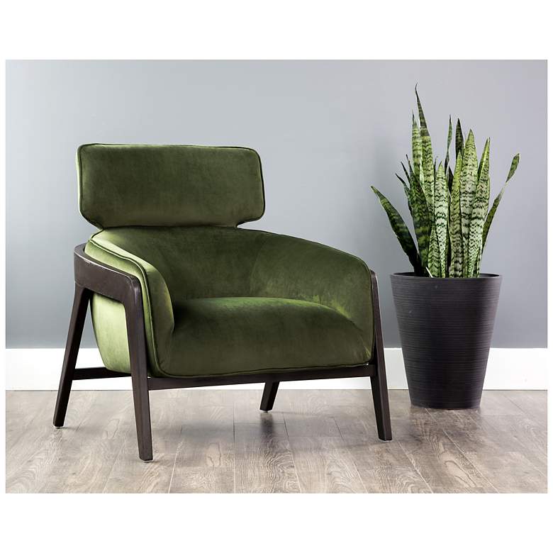 Image 1 Sunpan Maximus Lounge Chair Moss Green