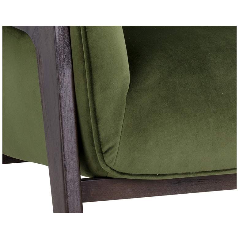 Image 6 Sunpan Maximus Lounge Chair Moss Green more views