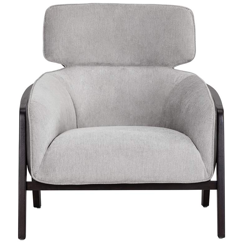 Image 3 Sunpan Maximus Lounge Chair Polo Club Stone and Overcast Gray more views