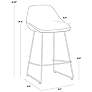 4_Sunpan Mccoy Counter Stool November Gray and Cinnamon Brown more views