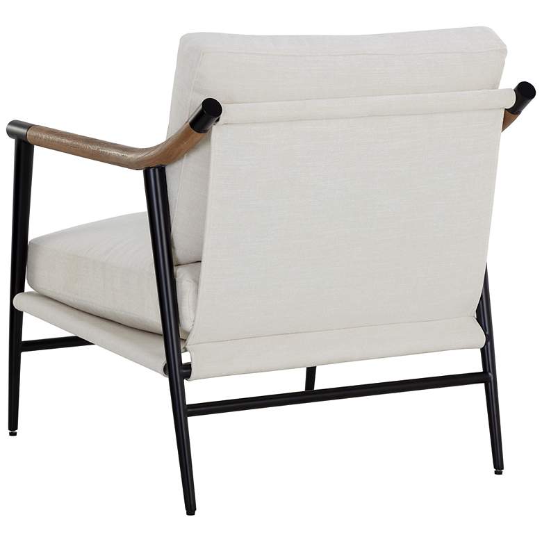 Image 4 Sunpan Meadow Armchair Heather Ivory Tweed more views