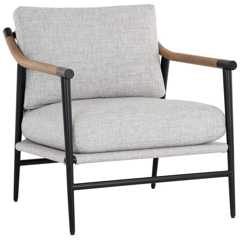 Image 2 Sunpan Meadow Armchair Vault Fog