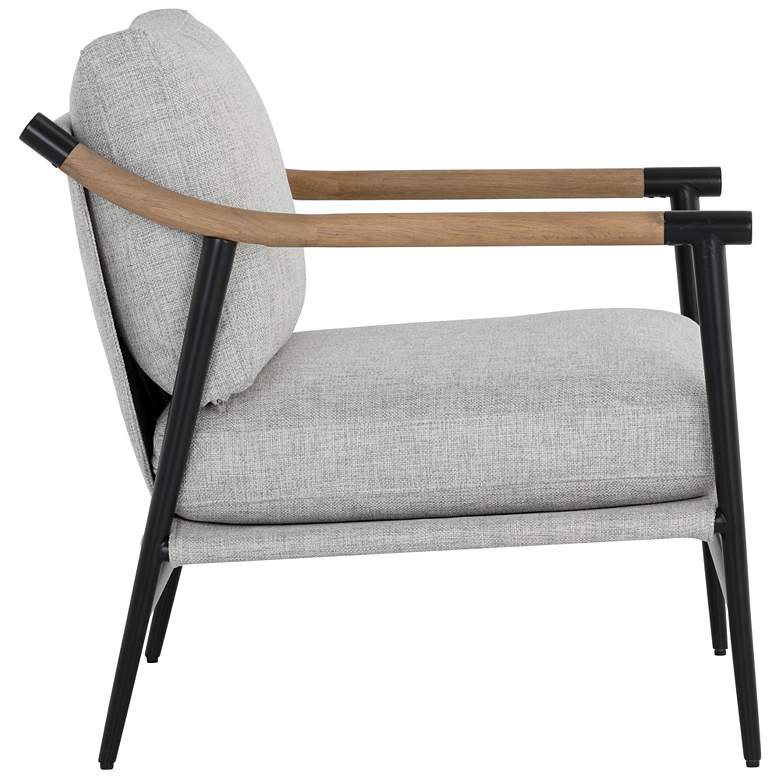 Image 4 Sunpan Meadow Armchair Vault Fog more views