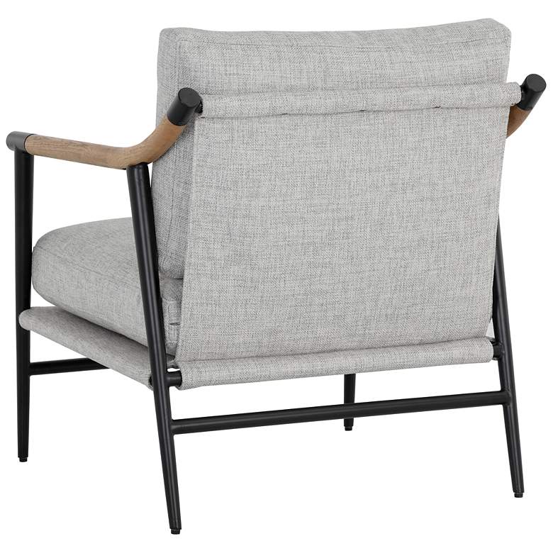 Image 5 Sunpan Meadow Armchair Vault Fog more views