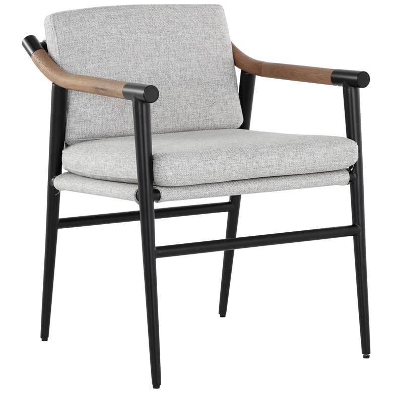 Image 1 Sunpan Meadow Dining Armchair Vault Fog