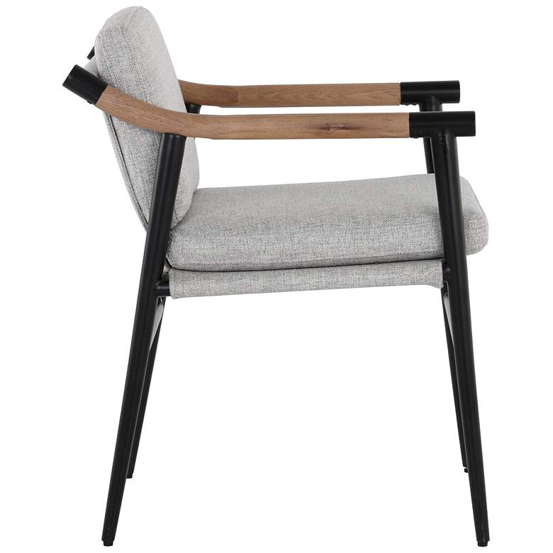 Image 4 Sunpan Meadow Dining Armchair Vault Fog more views