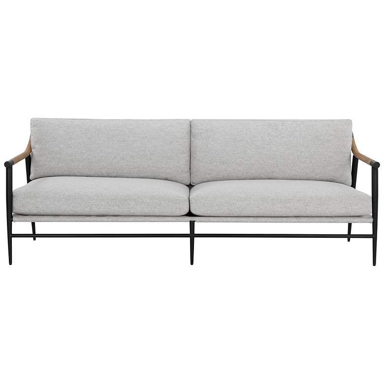 Image 2 Sunpan Meadow Sofa Vault Fog more views