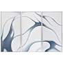 1_Sunpan Meditation (Set of 3) 30" X 60" Silver Floater Frame