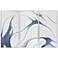 Sunpan Meditation (Set of 3) 30" X 60" Silver Floater Frame