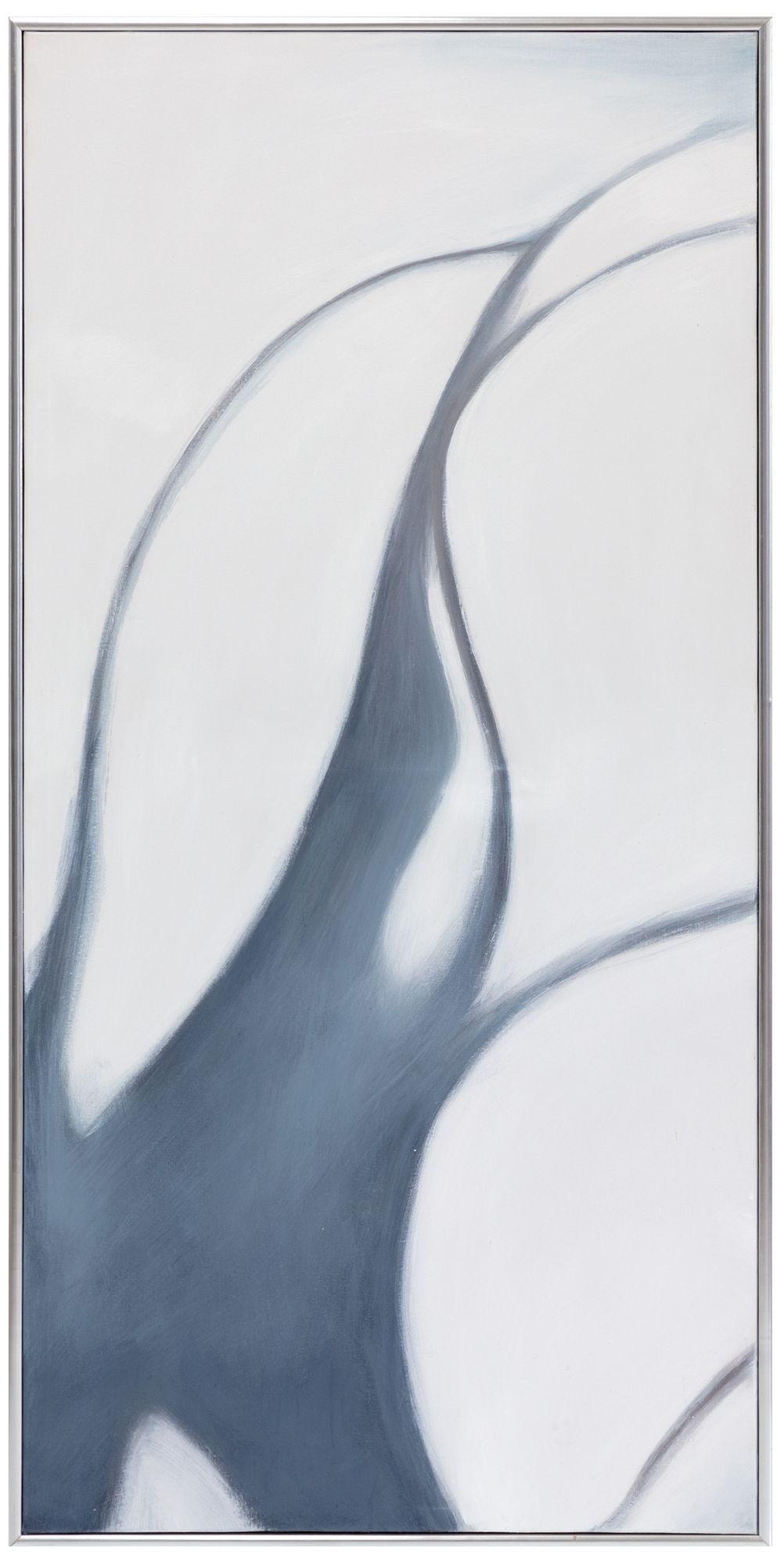 Image 2 Sunpan Meditation (Set of 3) 30" X 60" Silver Floater Frame more views