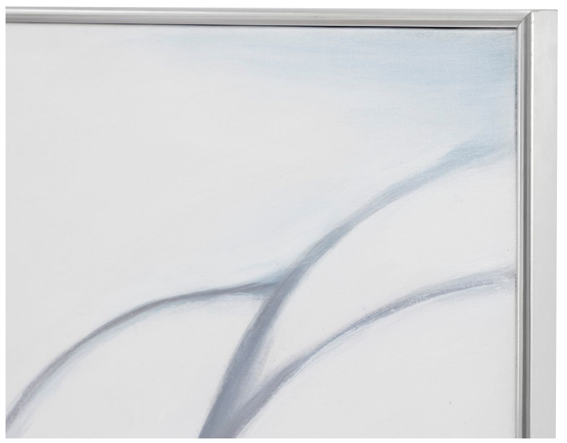 Image 5 Sunpan Meditation (Set of 3) 30" X 60" Silver Floater Frame more views