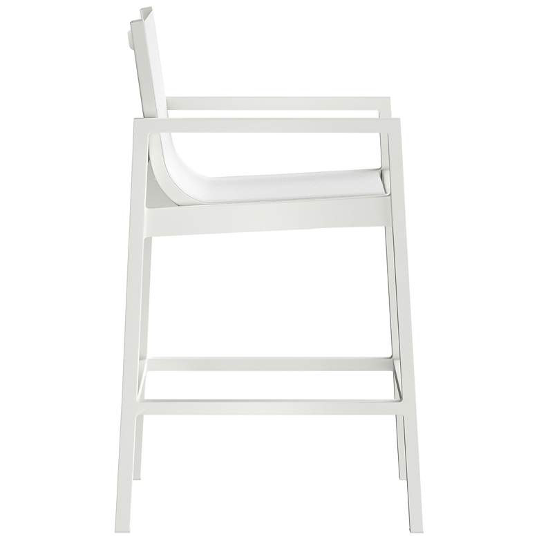 Image 3 Sunpan Merano Barstool White more views