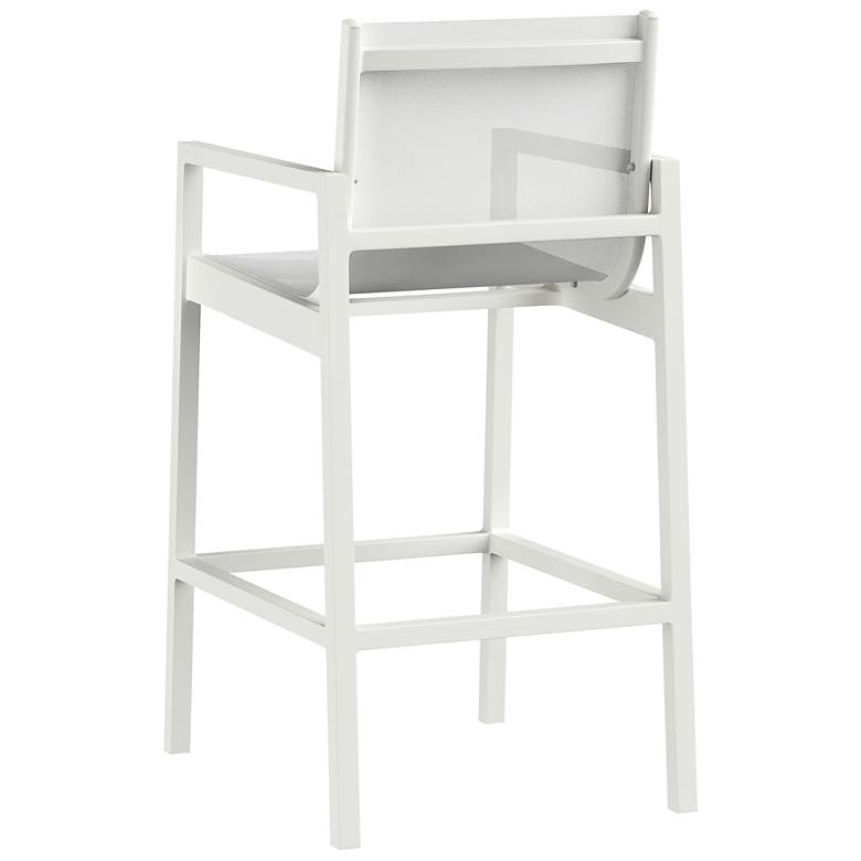 Image 4 Sunpan Merano Barstool White more views