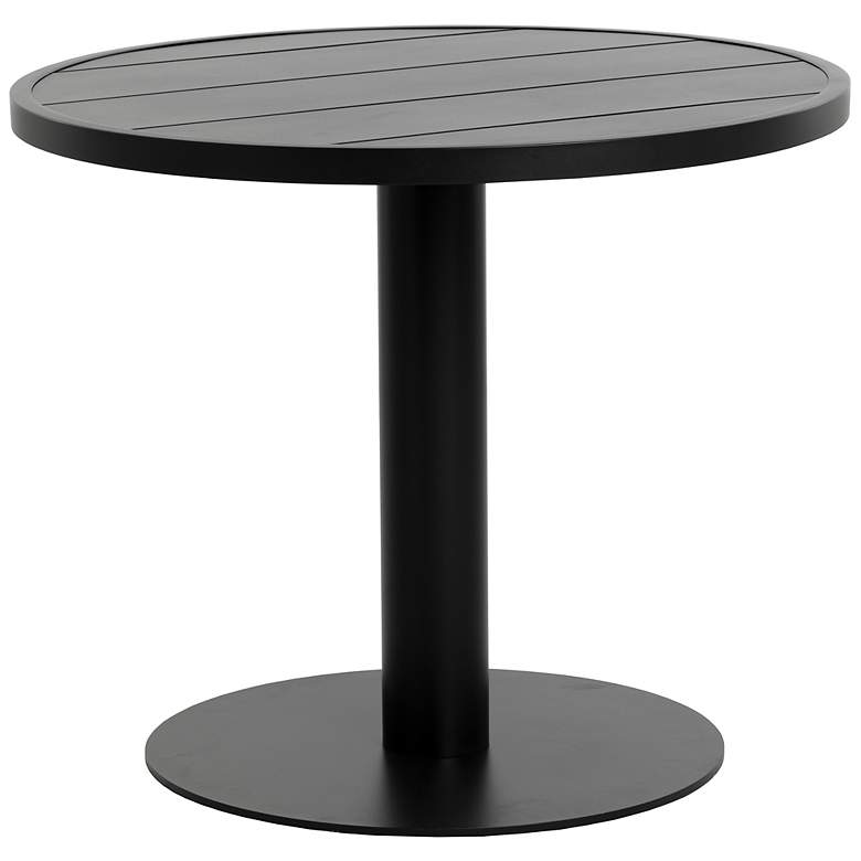Image 2 Sunpan Merano Bistro Table Round Black 36" more views