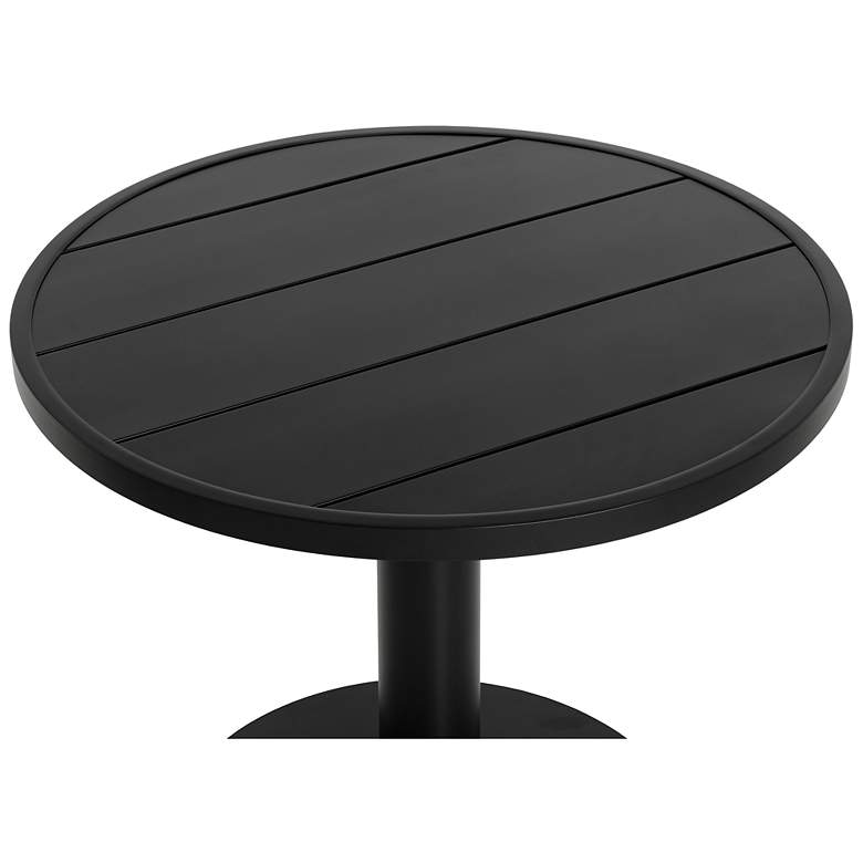 Image 3 Sunpan Merano Bistro Table Round Black 36" more views